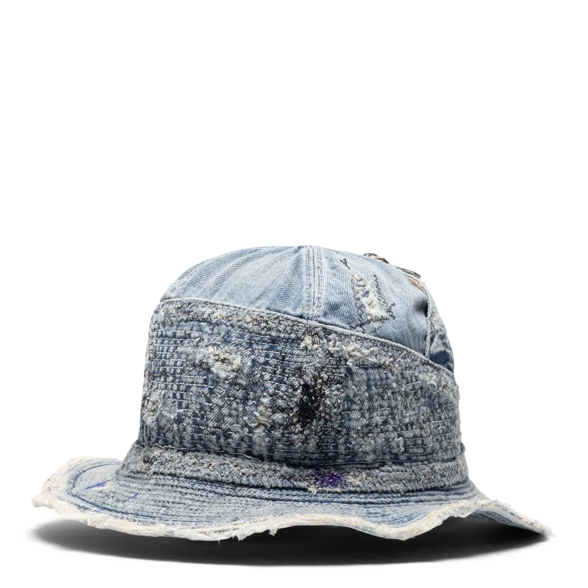 11.5OZ DENIM THE OLD MAN AND THE SEA HAT (CRASH REMAKE)