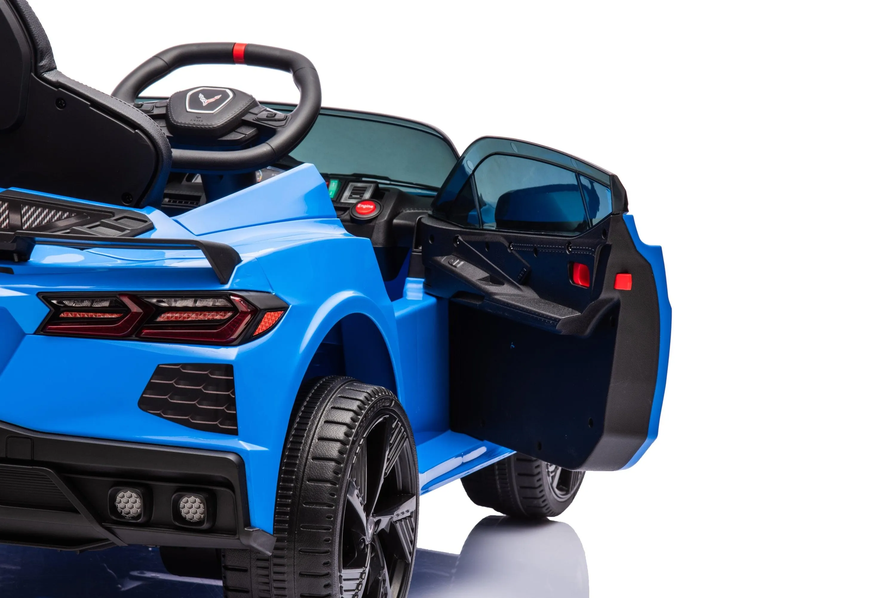 12V Chevrolet Corvette C8 Stingray 1-Seater Kids Ride-on Car