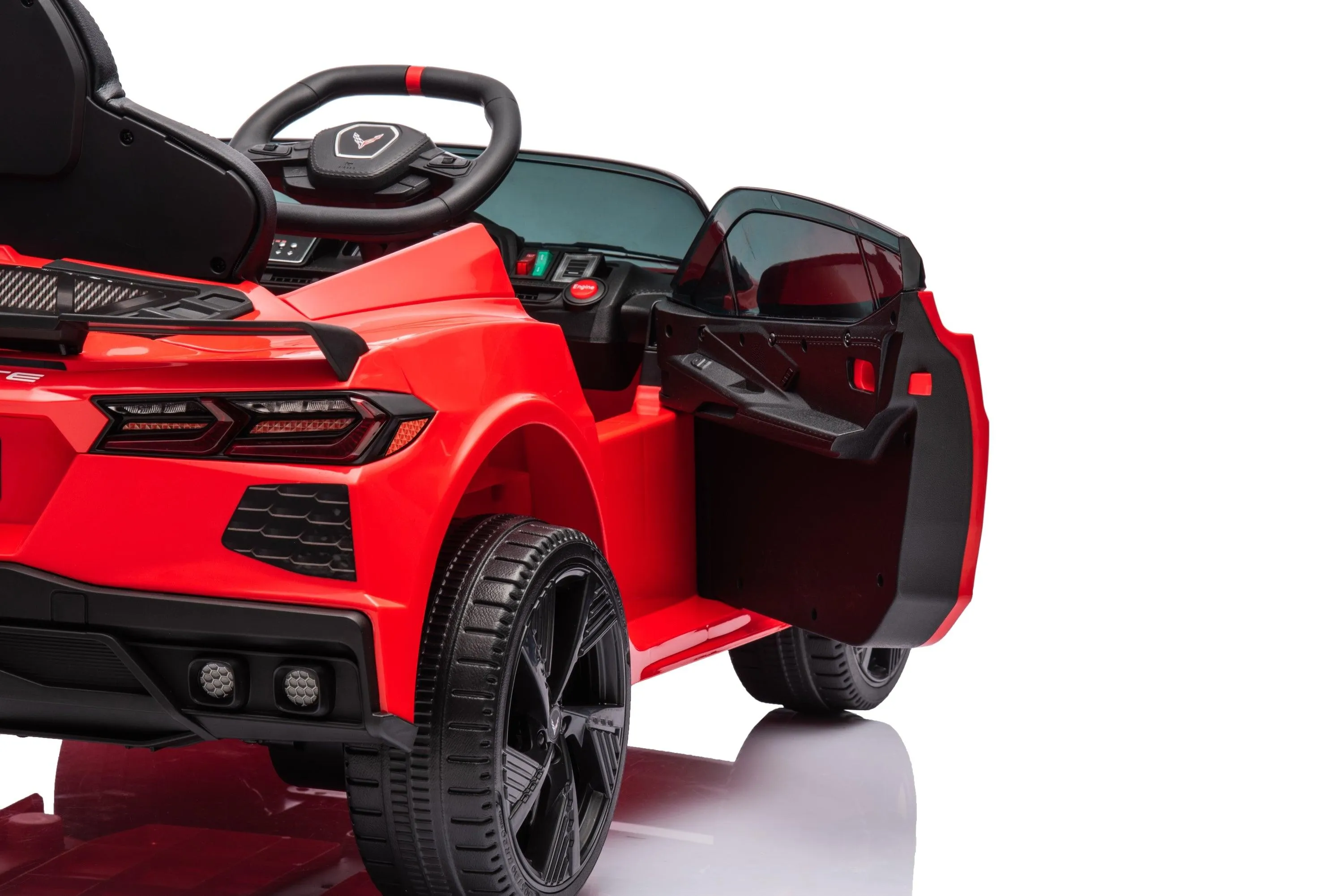 12V Chevrolet Corvette C8 Stingray 1-Seater Kids Ride-on Car