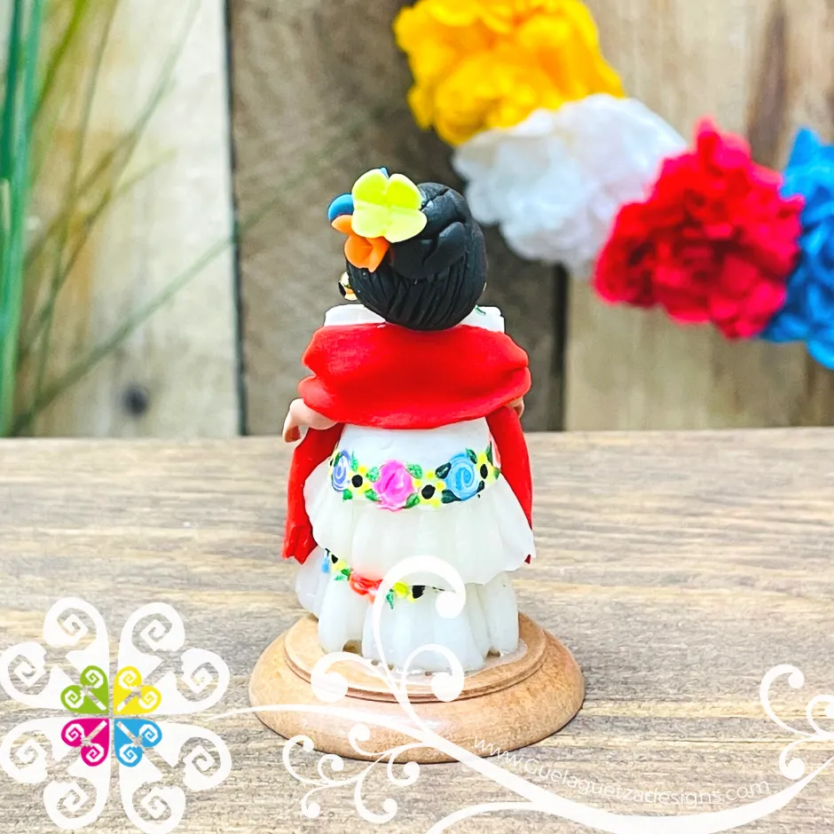 31- Yucatan Little Doll Figurine - Fondant Doll