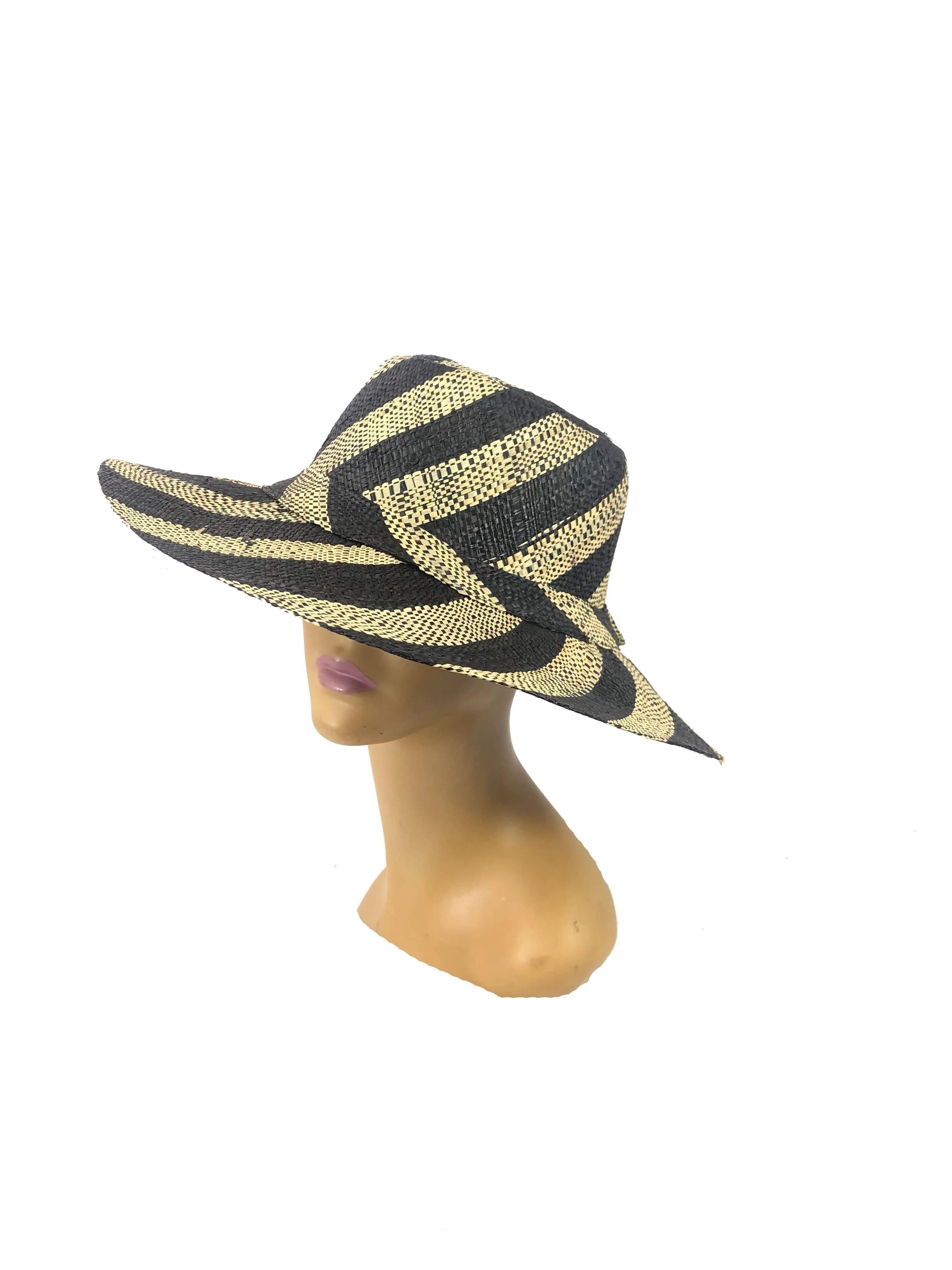 3" Macha Brim Straw Hat