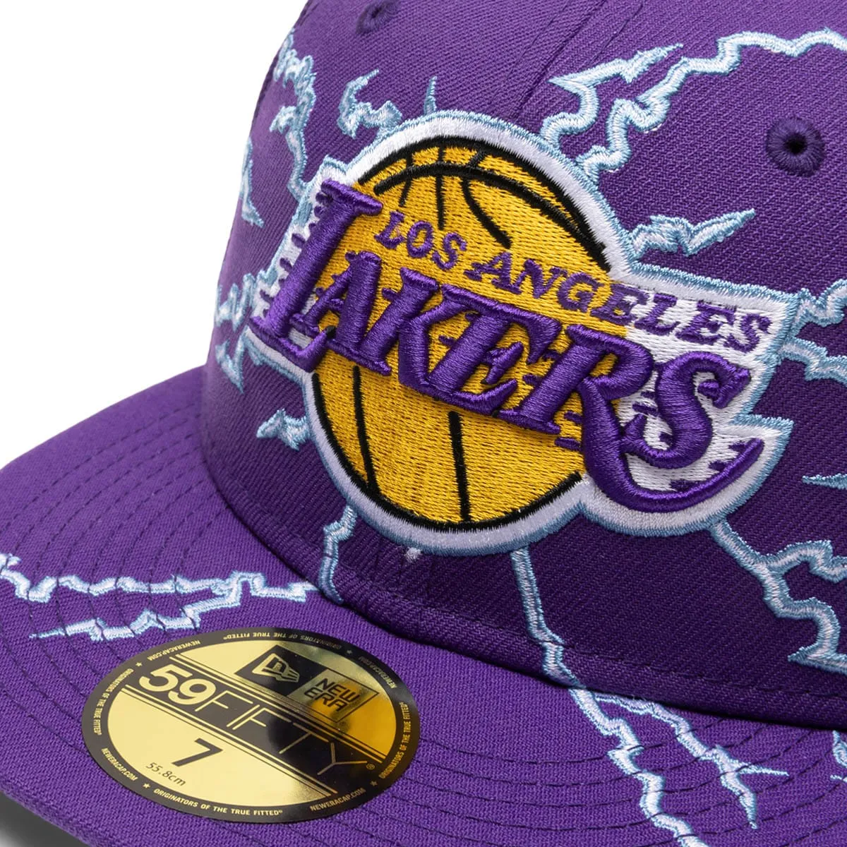 59FIFTY LOS ANGELES LAKERS ELECTRIFY FITTED CAP