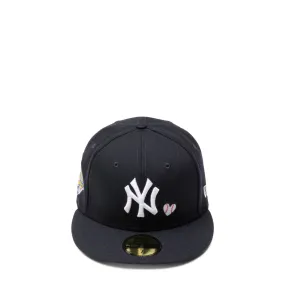 59FIFTY NEW YORK YANKEES TEAM HEART FITTED CAP