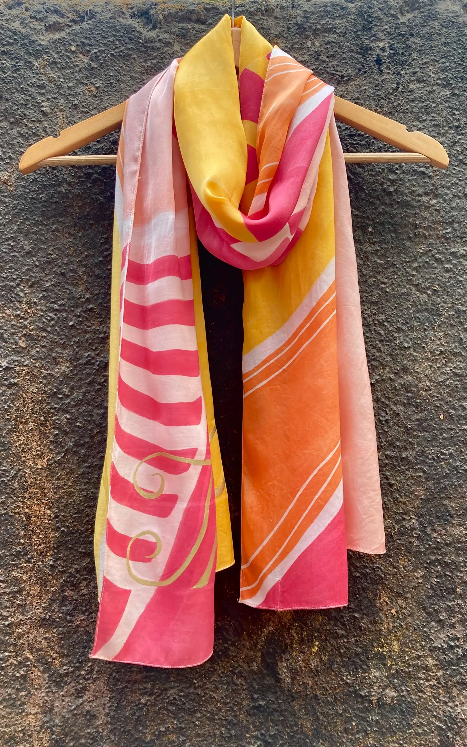 Abstract Printed Scarf