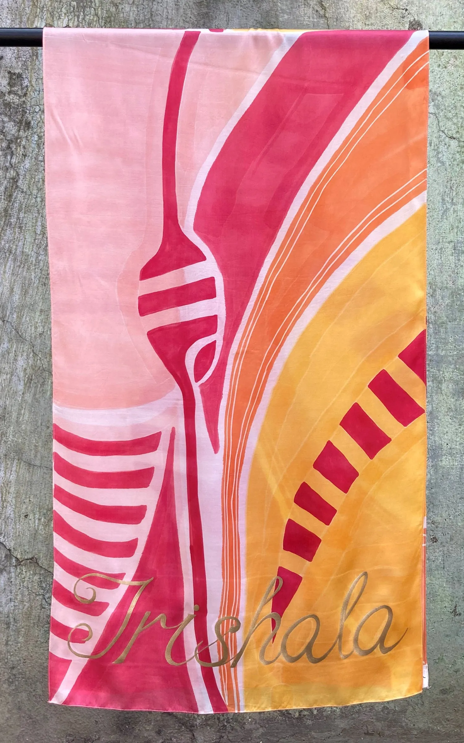 Abstract Printed Scarf