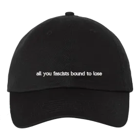 Stylish All You Fascists Statement Hat for Activists