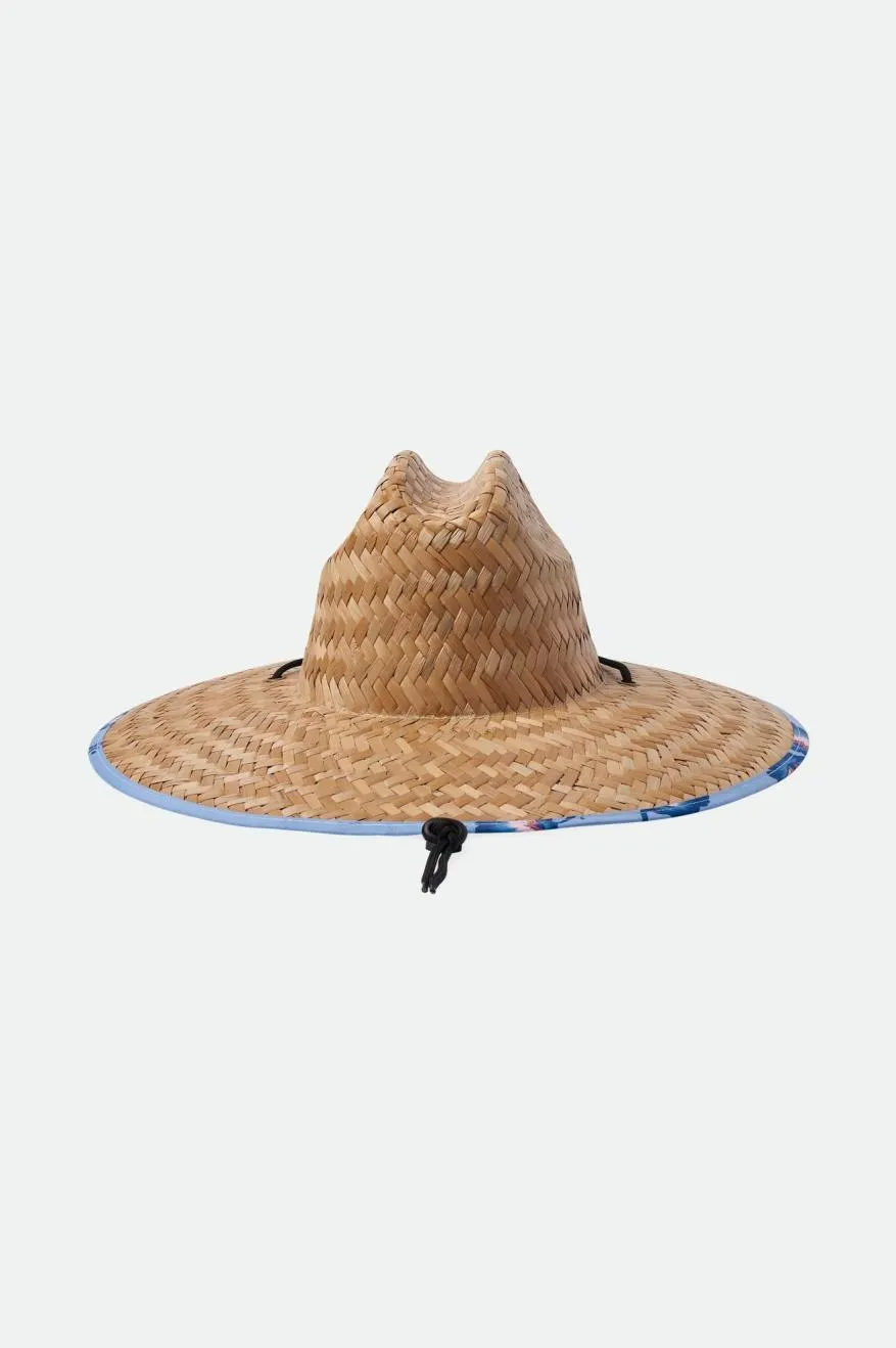 Alpha Square Lifeguard Hat - Tan/Dusty Blue