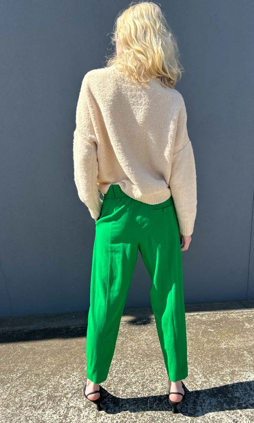 Alysi Fine Wool Menta Pants