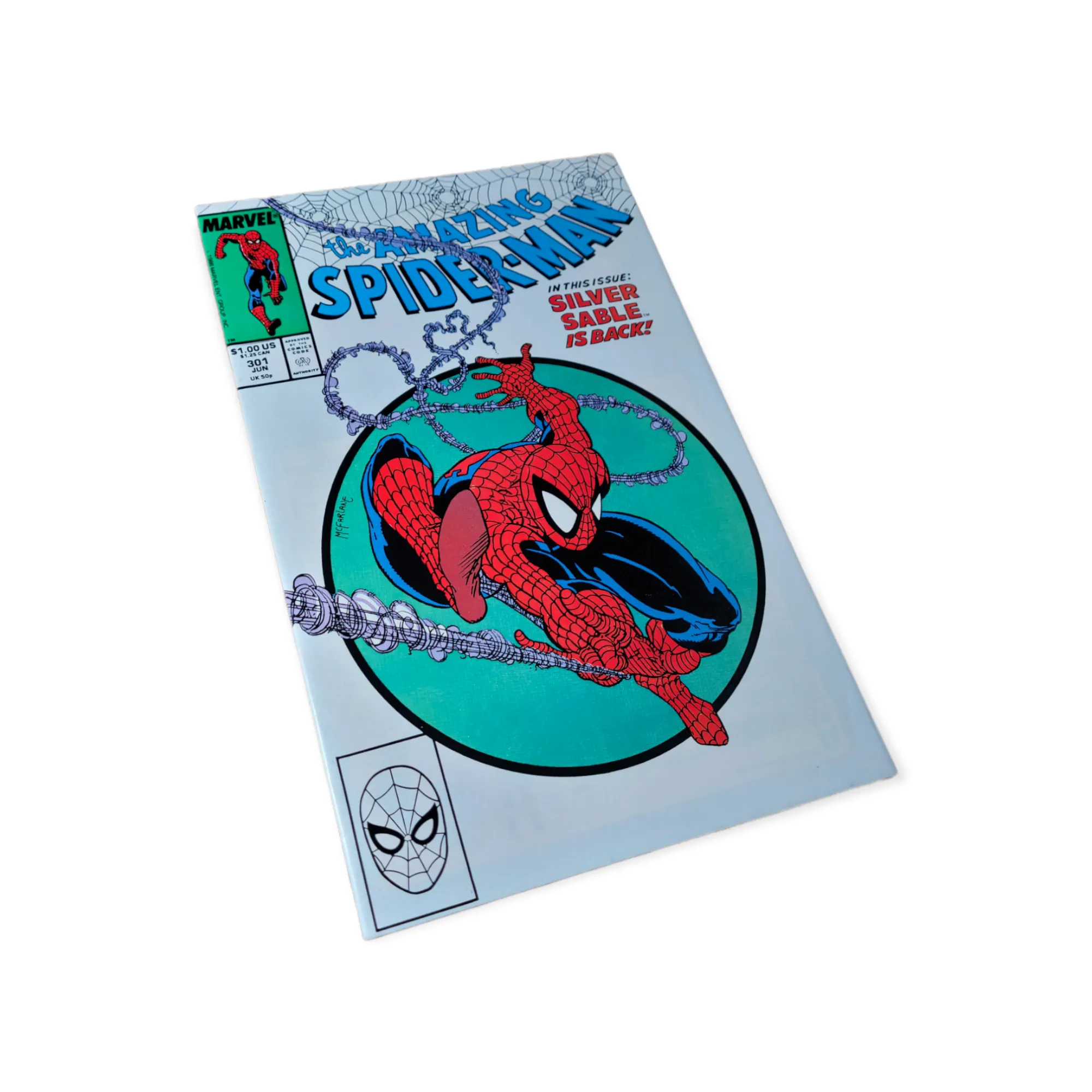 Amazing Spider-Man #301 HIGH GRADE Marvel KEY Classic McFarlane Cover