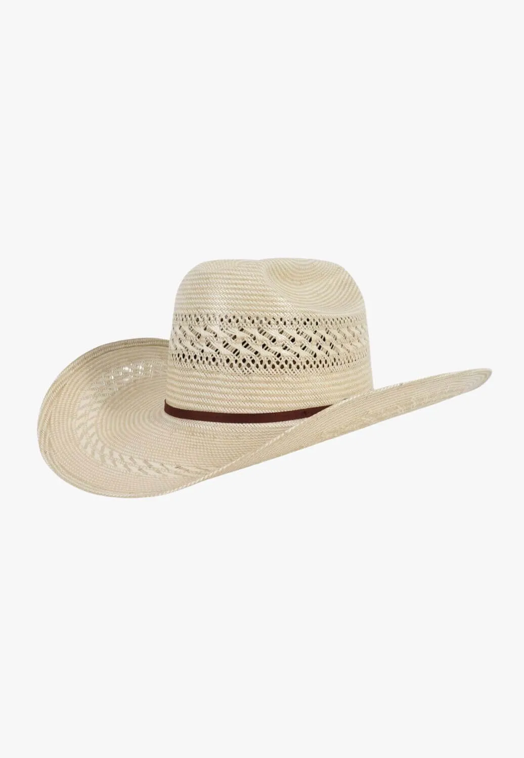 American Hat Tuff Cooper Straw Hat RC Crown