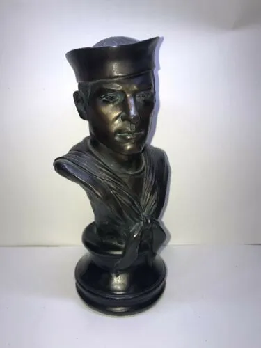 American Heroes Navy Seaman Bust Statue