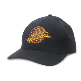 American Needle NHL Team Player Stretch Hat - Vancouver Canucks Retro Skate