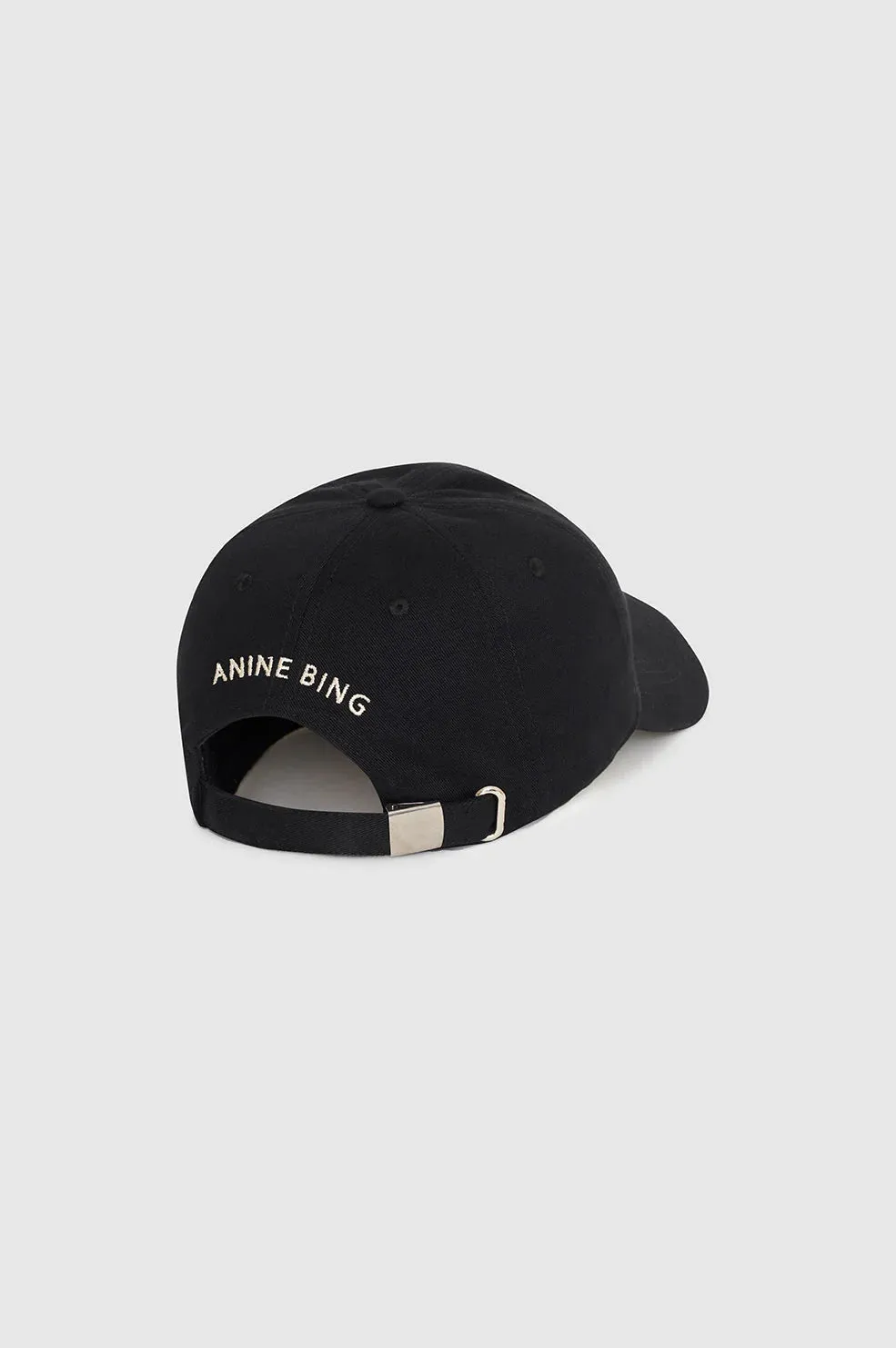 Anine Bing Jeremy Baseball Cap AB - Black