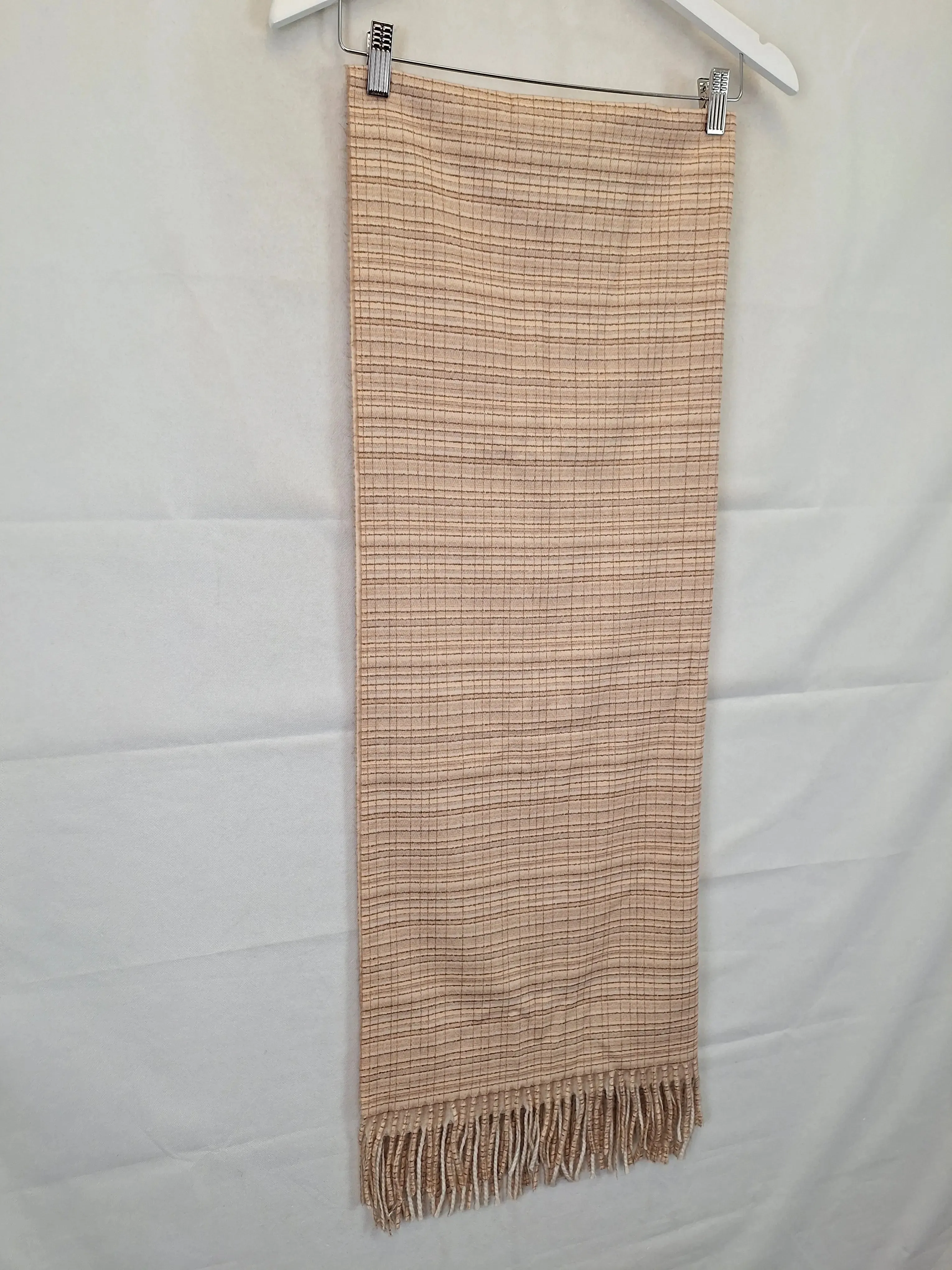 Assorted Brands Everyday Wool Checked Scarf