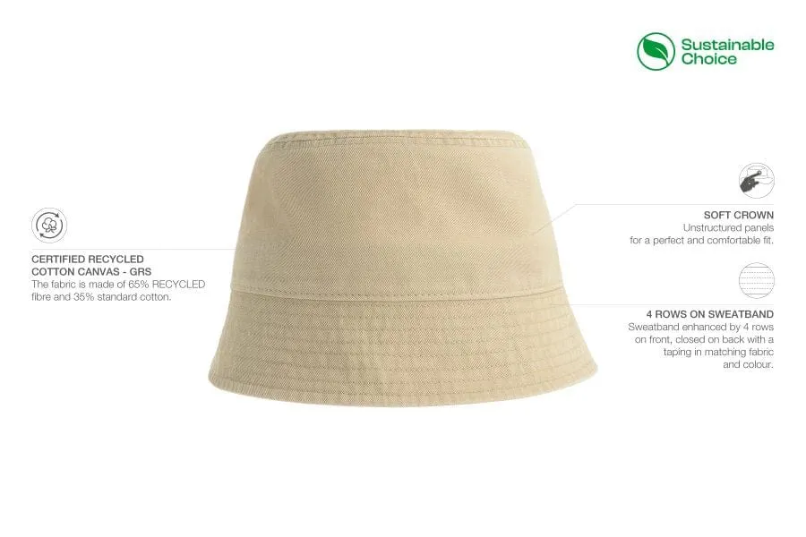 Atlantis Headwear - Sustainable Cotton Bucket Hat