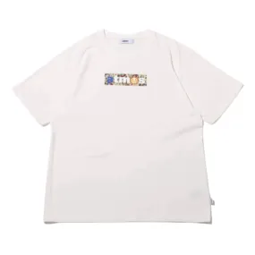 ATMOS X ONE PIECE WANTED POSTER BOX LOGO T-SHRTS WHITE X TRAFALGAR LAW