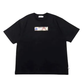 ATMOS × ONE PIECE WANTED POSTER BOX LOGO T-SHRTS BLACK X KID