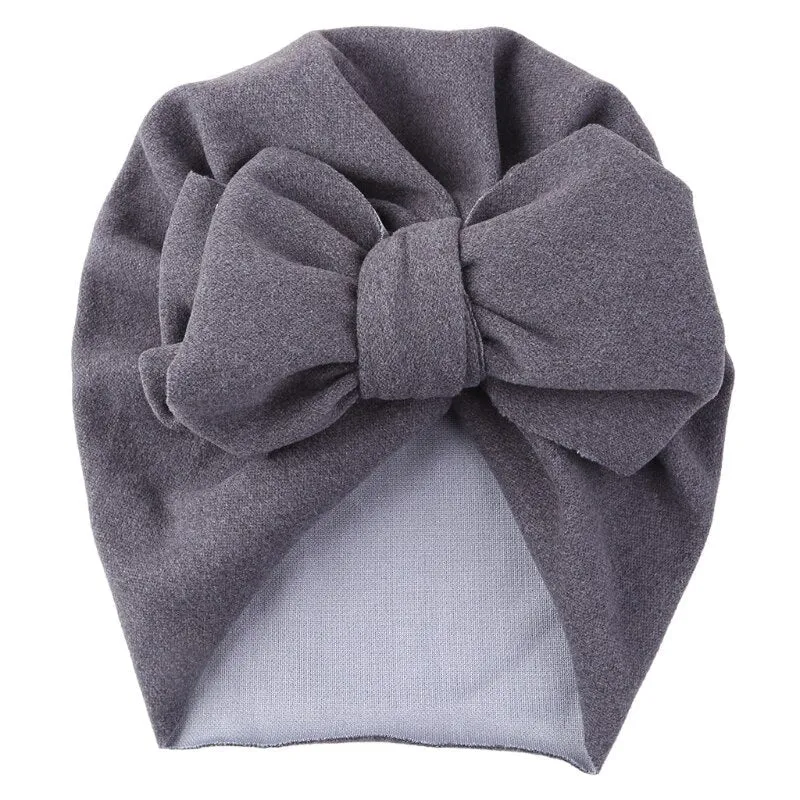 Baby bowknot turban