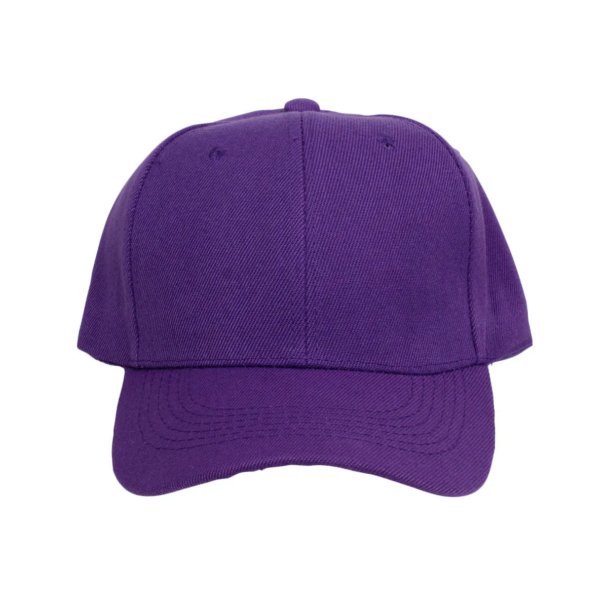 Bad Hair Days Baseball Cap - Purple