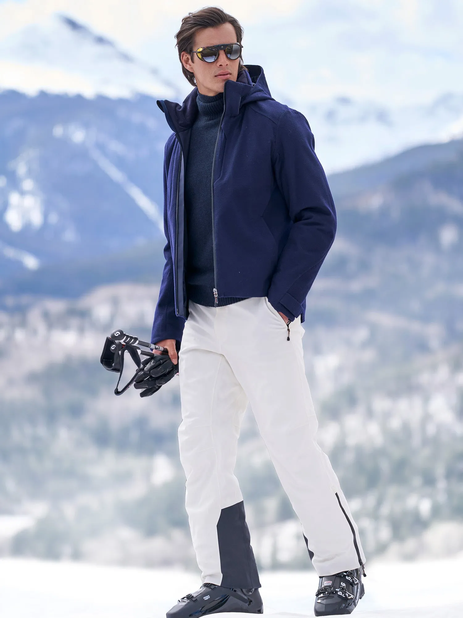 Premium Balma Tec Cashmere Insulated Ski Jacket