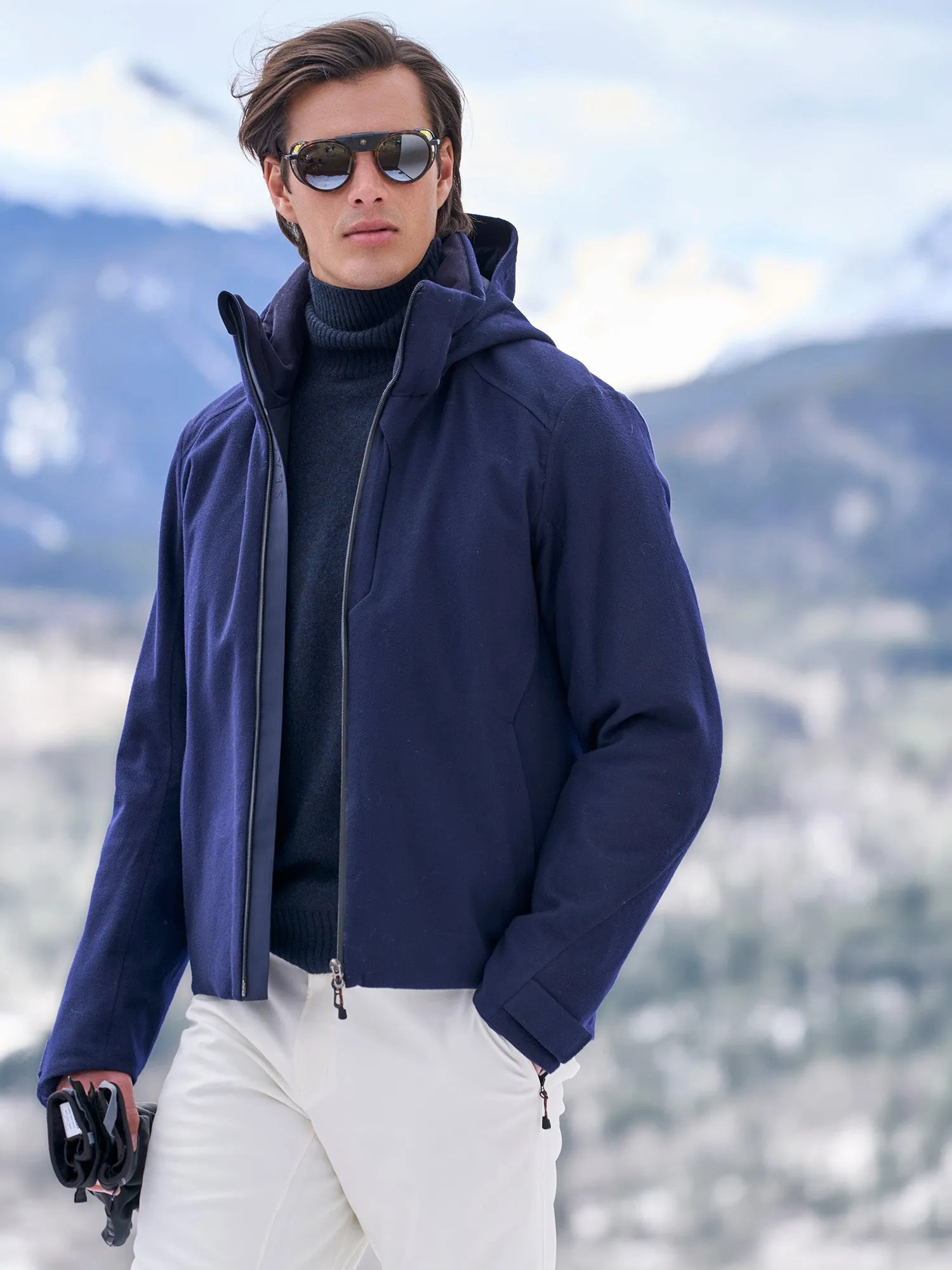 Premium Balma Tec Cashmere Insulated Ski Jacket