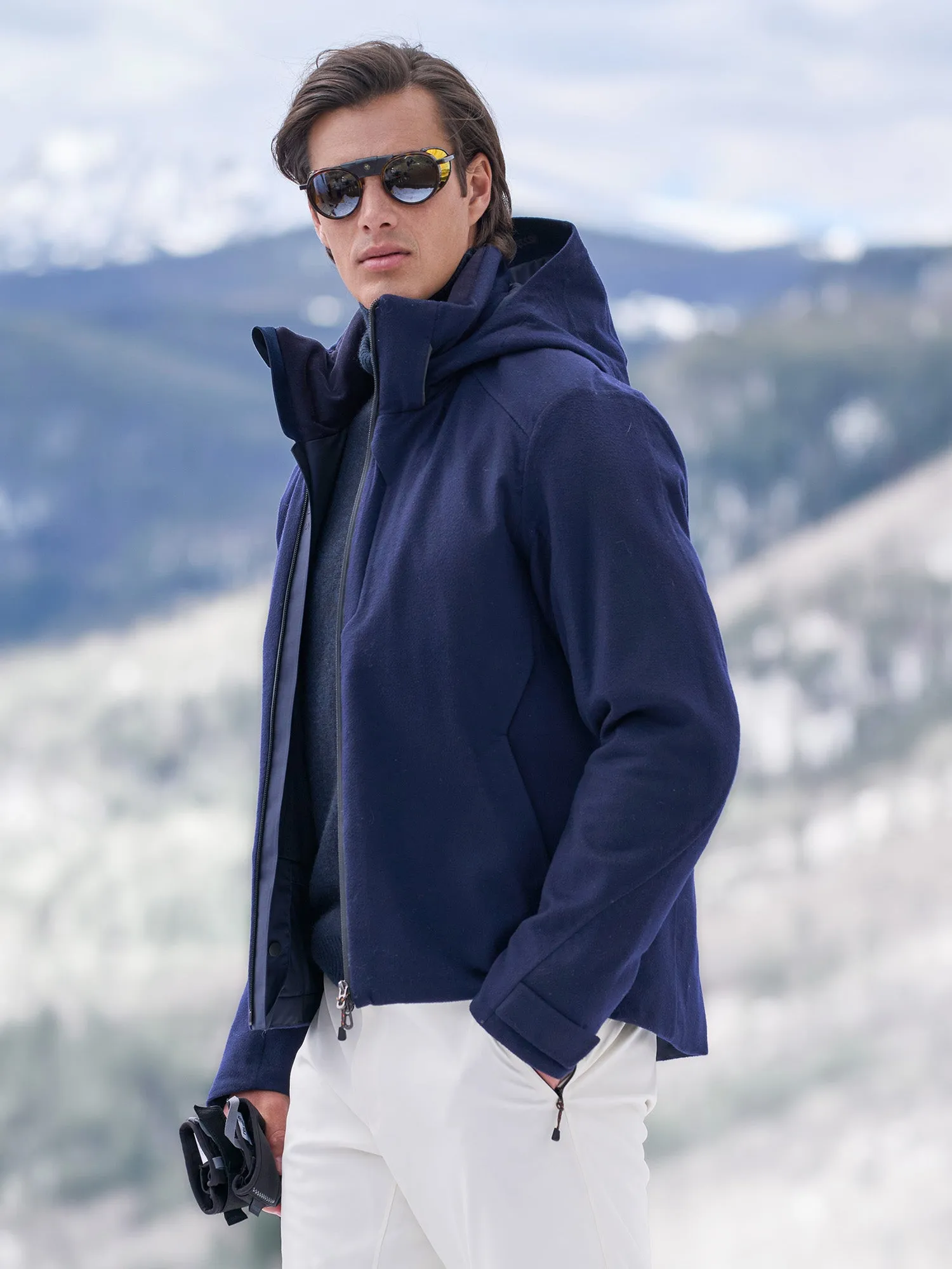 Premium Balma Tec Cashmere Insulated Ski Jacket