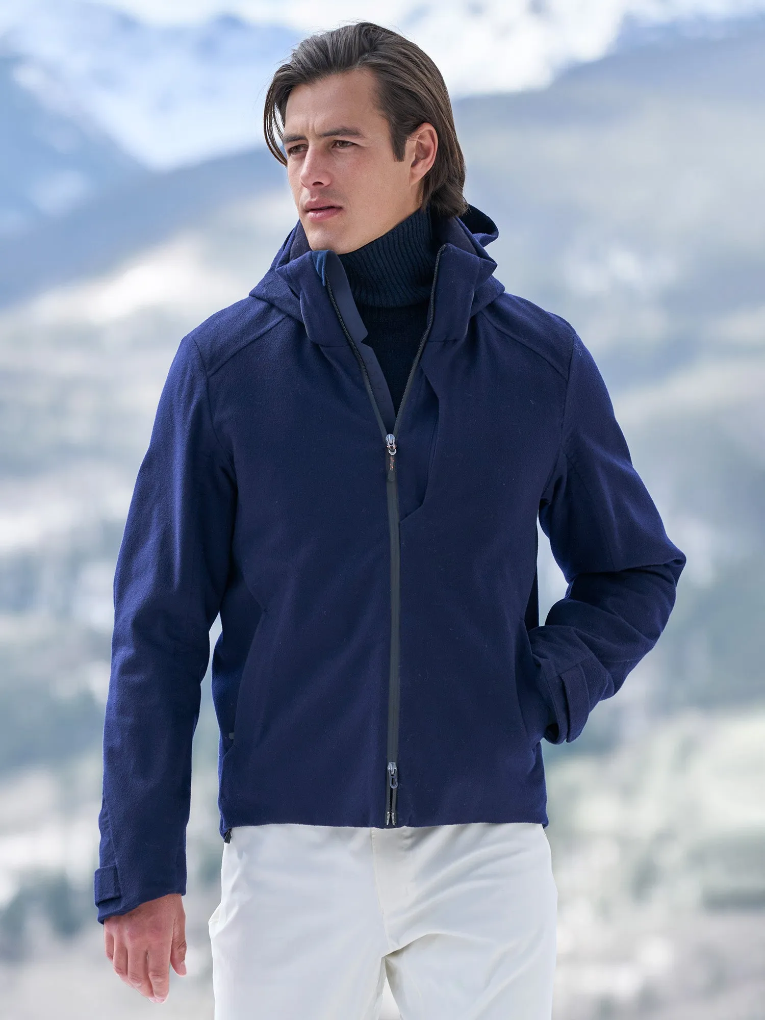 Premium Balma Tec Cashmere Insulated Ski Jacket