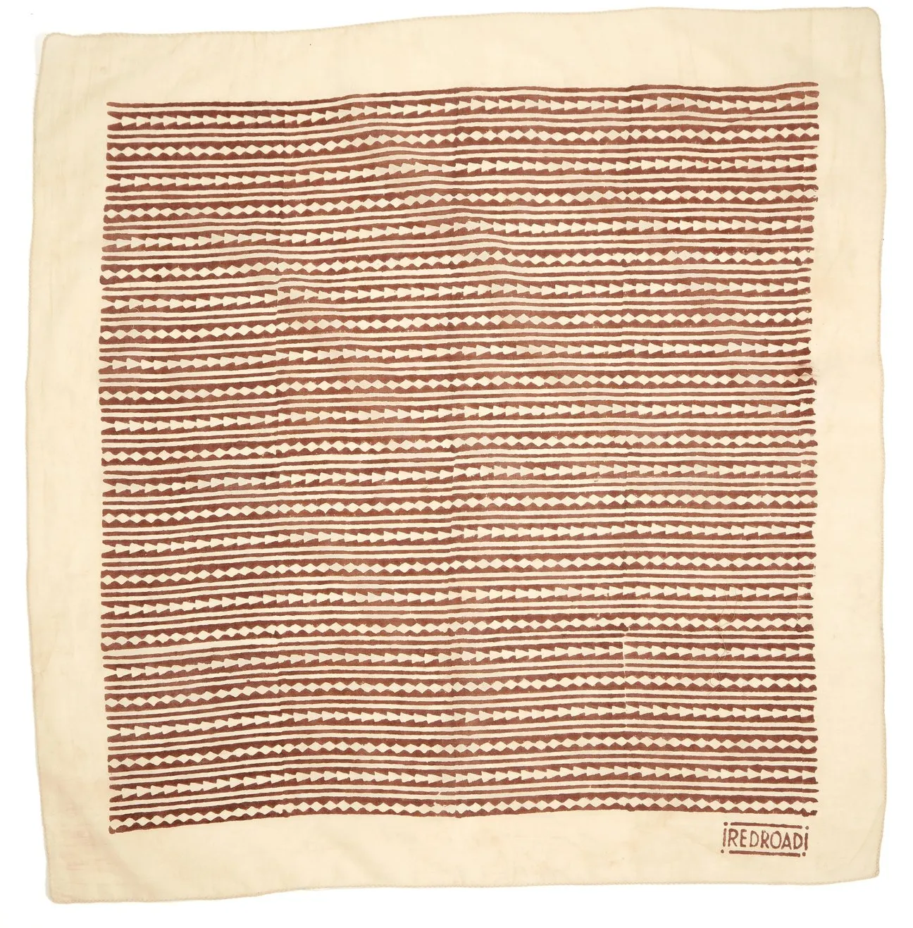 Bandana | Diamond Stripe in Ivory Maize