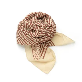 Bandana | Diamond Stripe in Ivory Maize