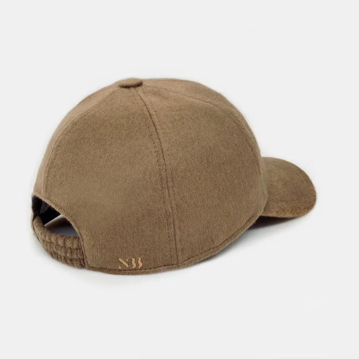 BASEBALL CAP LIGHT BROWN