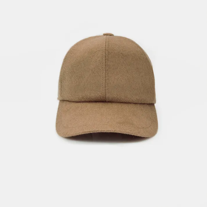 BASEBALL CAP LIGHT BROWN