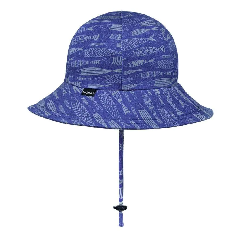 Bedhead Toddler Kids Bucket Hat UPF50  - Fish