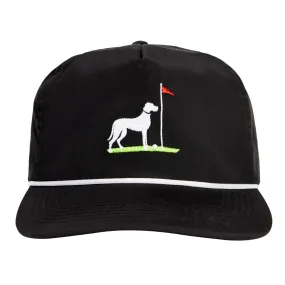 Big Dog Rope Hat - Solid Black