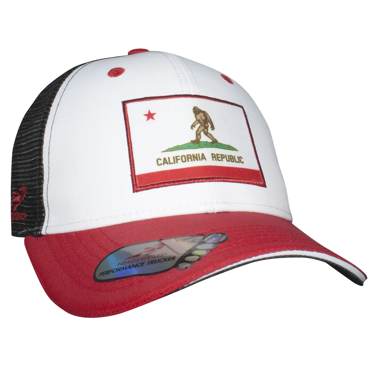 Bigfoot California 6 Panel Trucker Hat