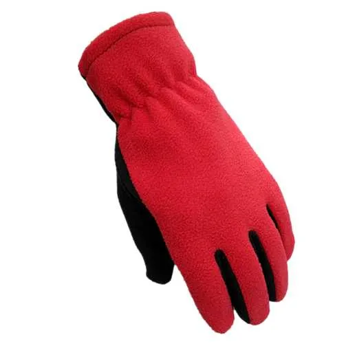 BIKIGHT Autumn Winter Screen Touch Fleece Glove Outdoor Windproof Warm Sensitive Touch Gloves