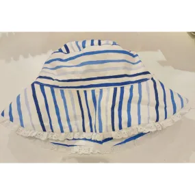 Biscotti Blue Stripe Sunhat