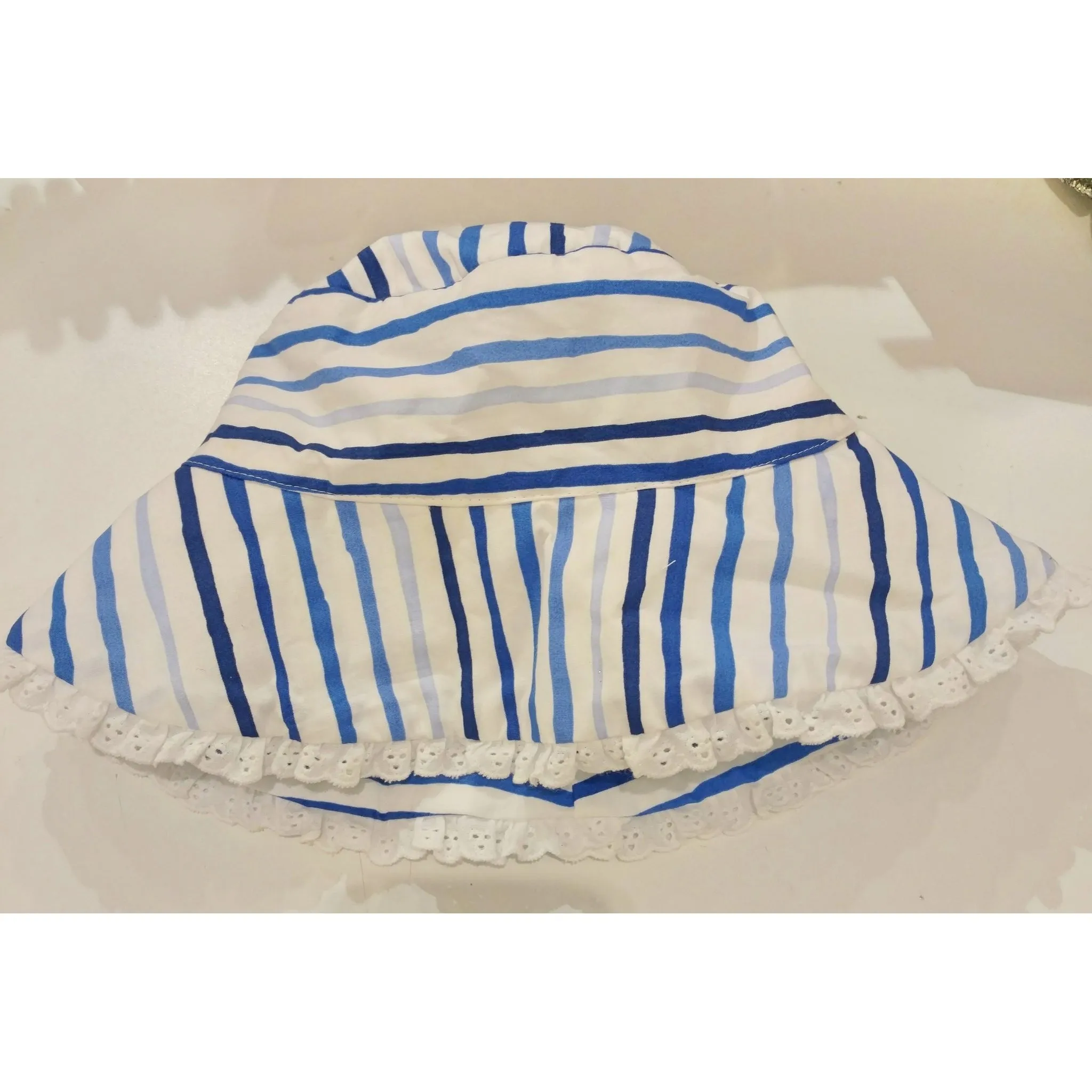 Biscotti Blue Stripe Sunhat