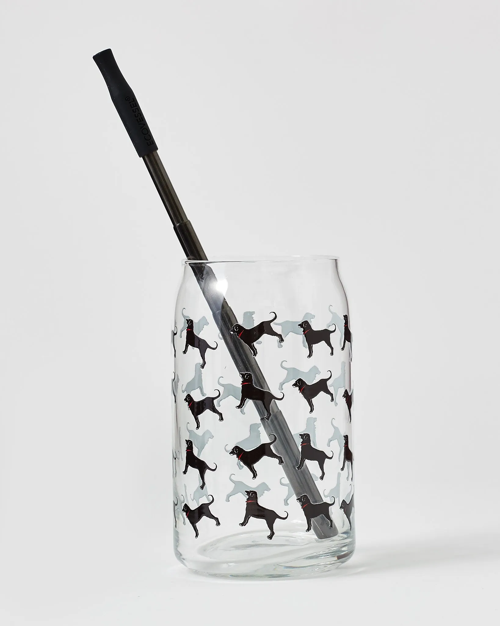 Black Dog Stainless Straw