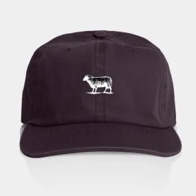 Black Sheep Icon Unstructured 6-Panel Hat Plum