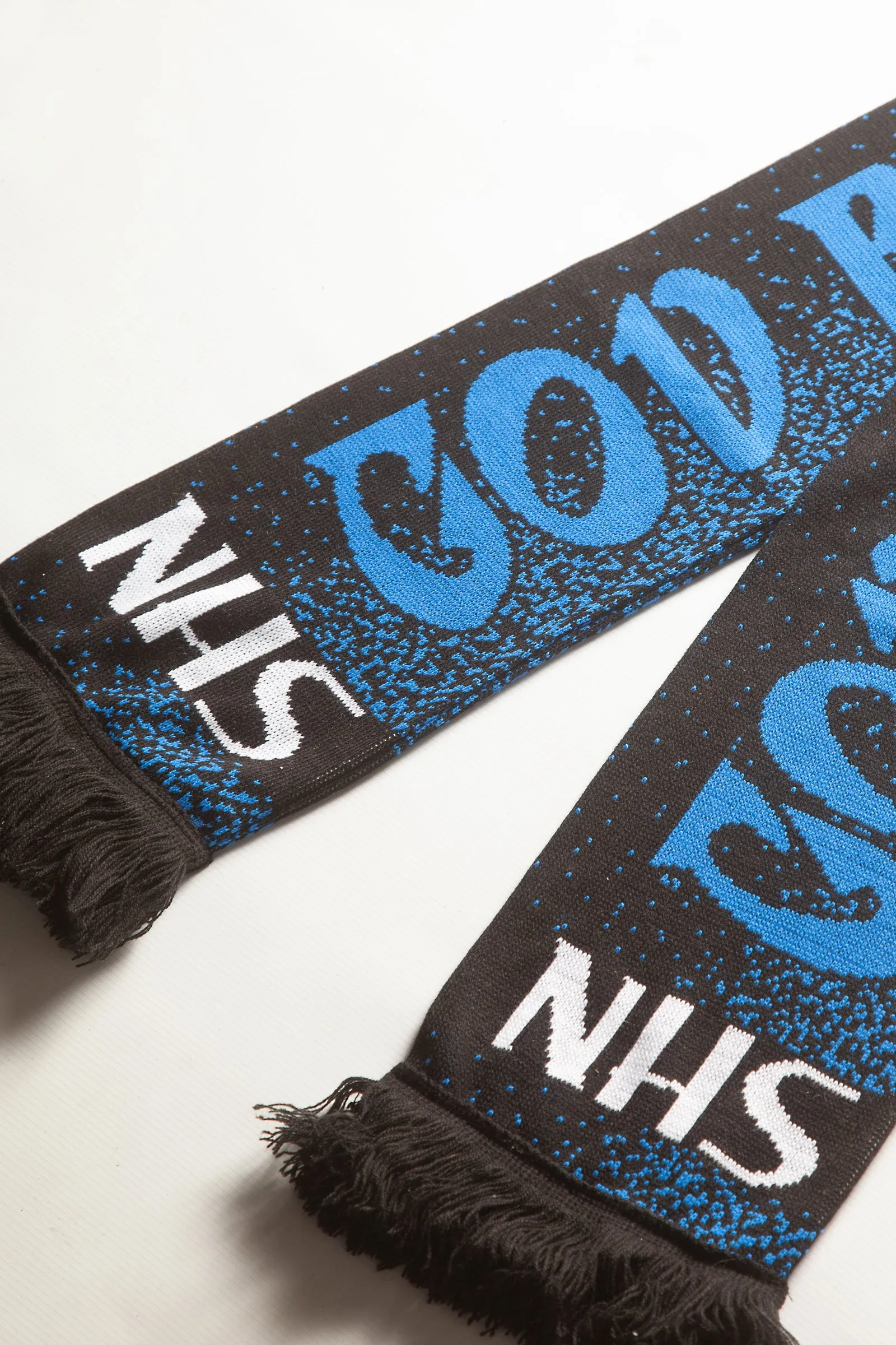 Blacksmith - God Bless The NHS Scarf - Black