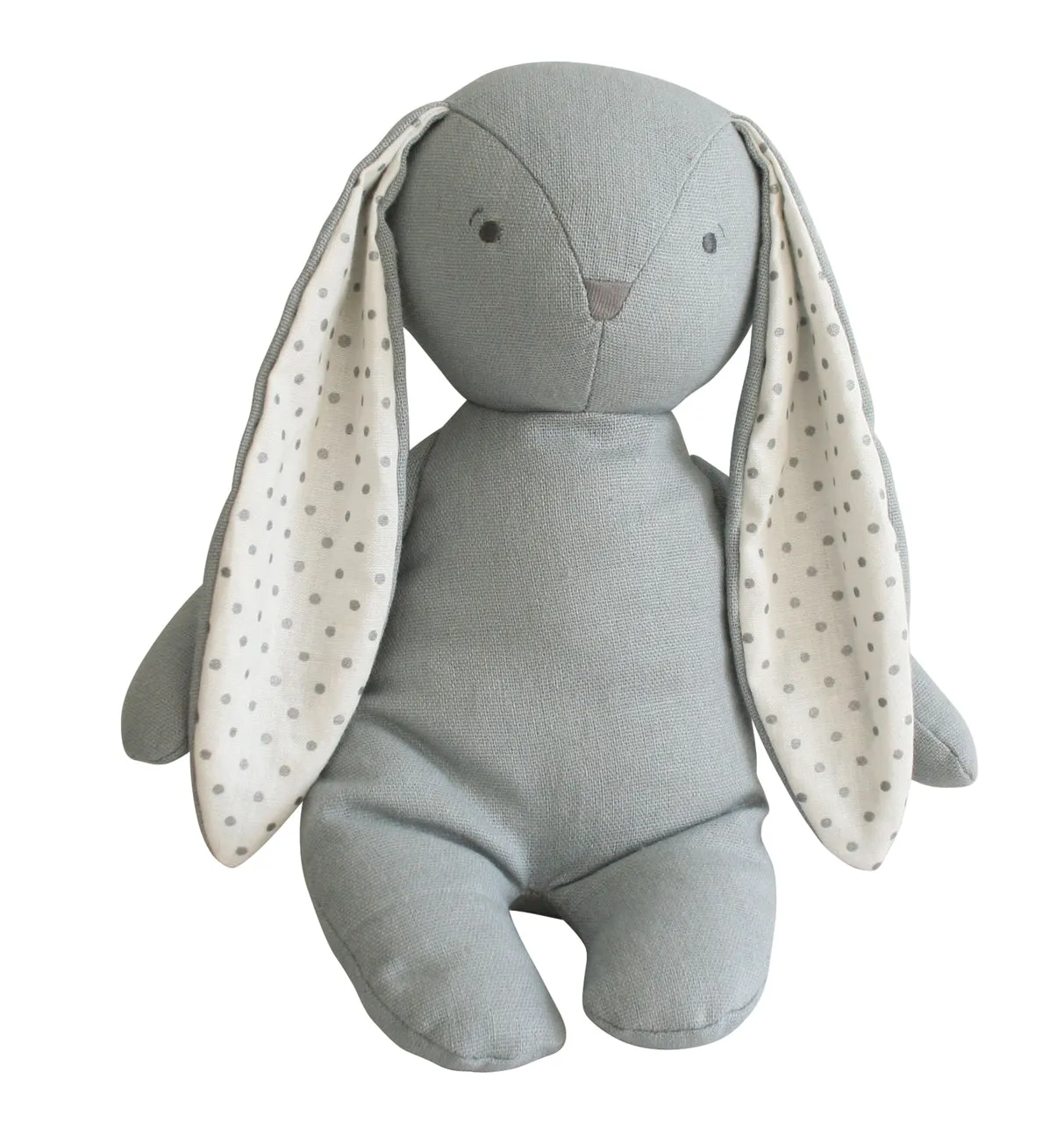 bobby floppy bunny  grey linen