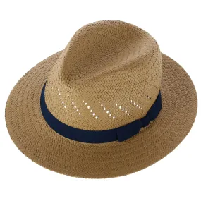 Broner Men's Vented Dress Safari Hat with Grosgrain Band