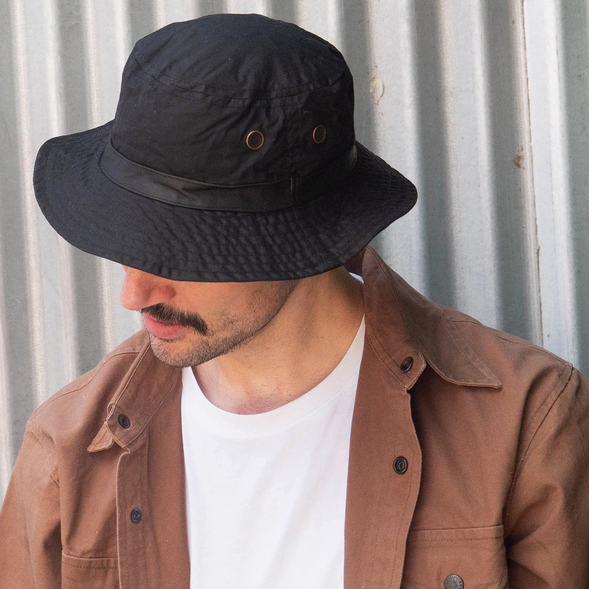 Buckleys Oilskin Bucket Hat