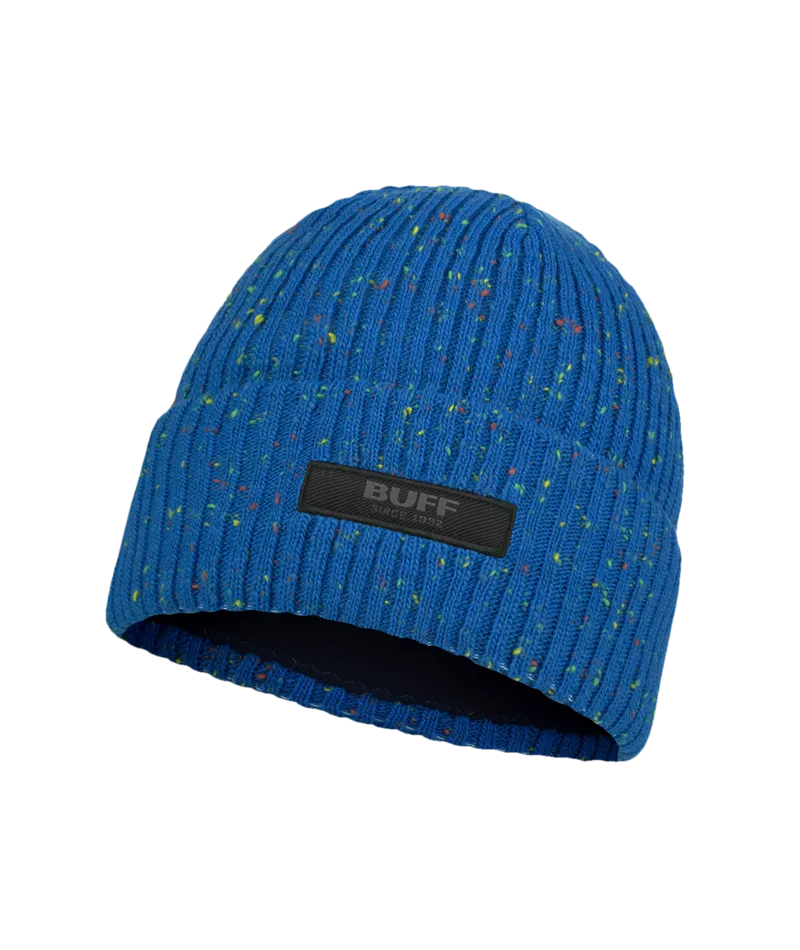 BUFF Olympian Blue Knitted and Fleece Hat