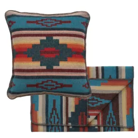 Buffalo Springs Southwest Scarf & Pillow Set