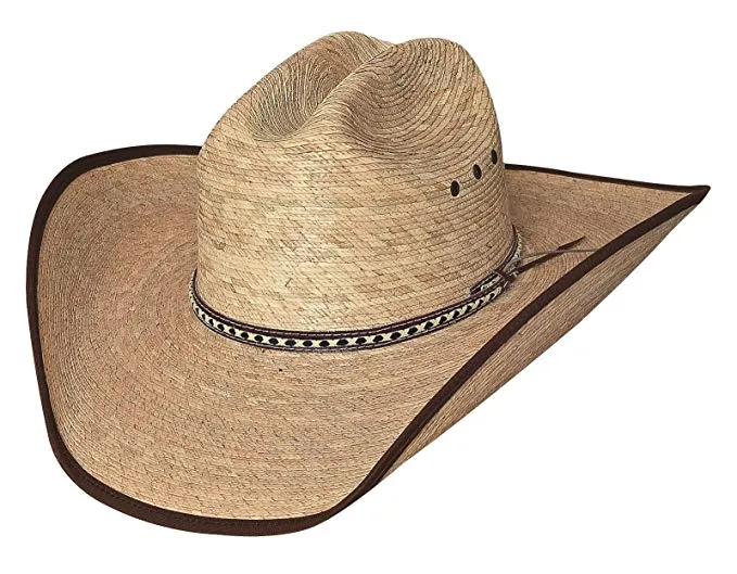 Bullhide Wide Open 15X Straw Cowboy Hat Style 2596