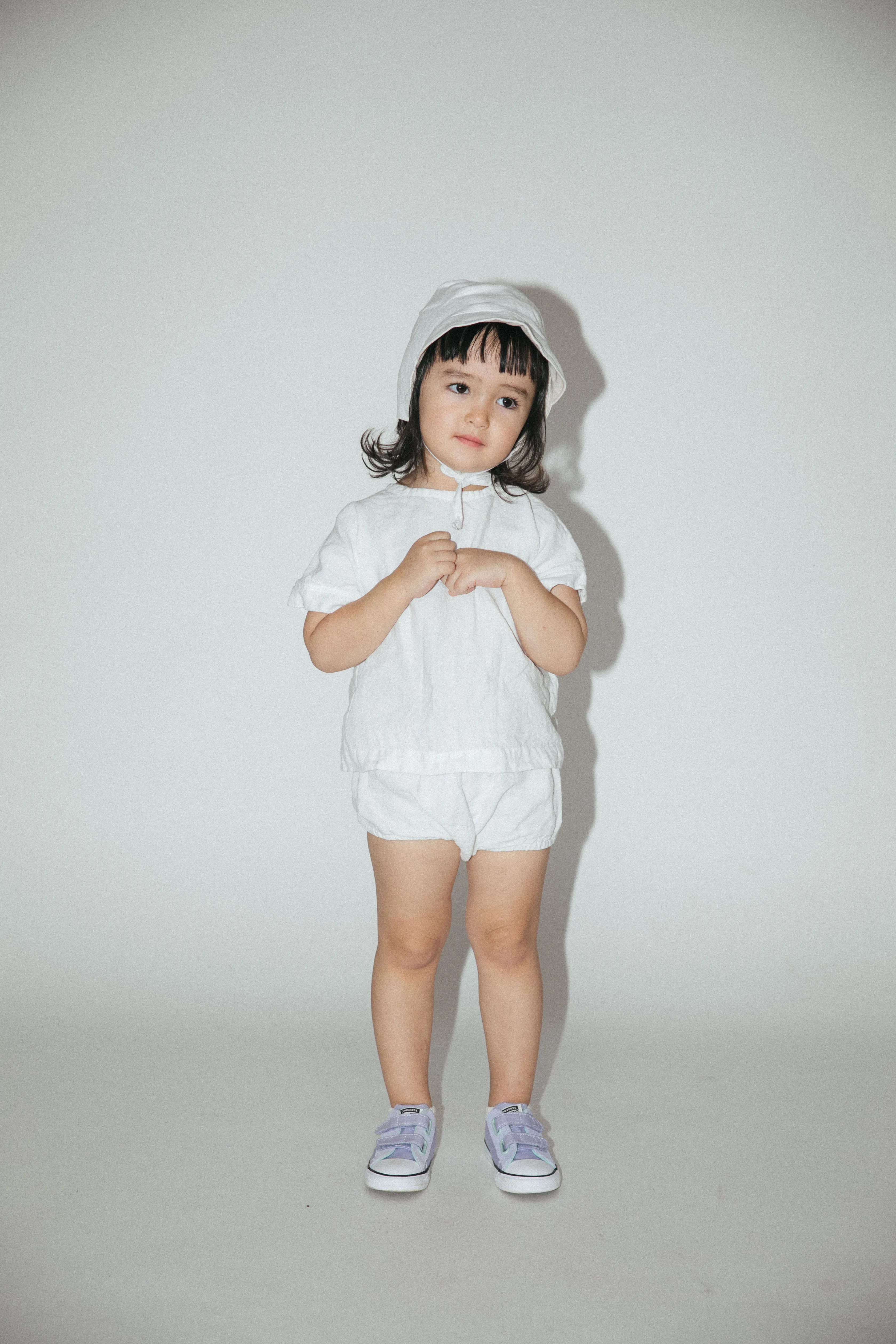 Cap Bonnet - White