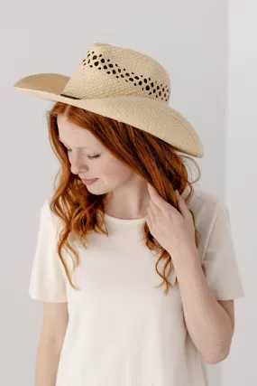 'Capri' Western Straw Hat FINAL SALE