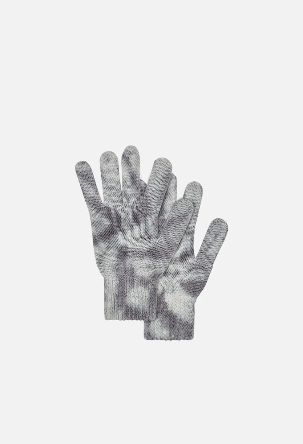 Cashmere Blend Gloves / Sage Tie Dye