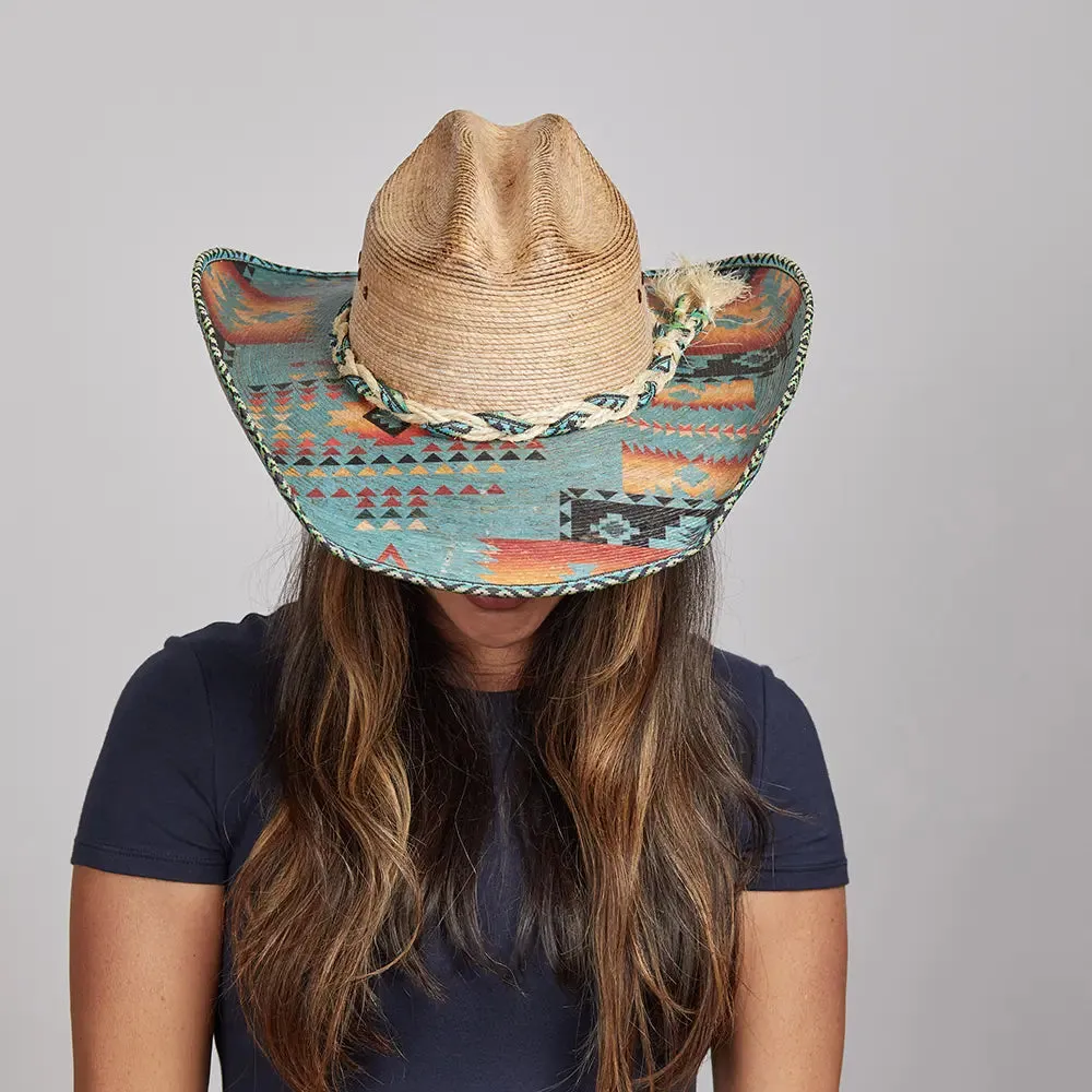 Cassius Straw Cowboy Hat - Bourbon Cowgirl